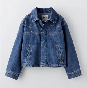 Zara Kids Blue Denim Jacket